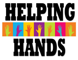 Students in Helping Hands lend a helping hand