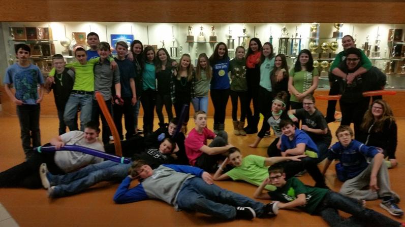 Middle School Student Council sponsors St. Patricks Day dance