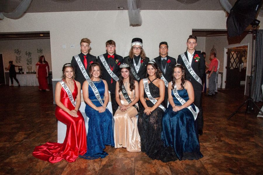 Congratulations 2019 Prom King and Queen: Shane Davis and Rena Costello