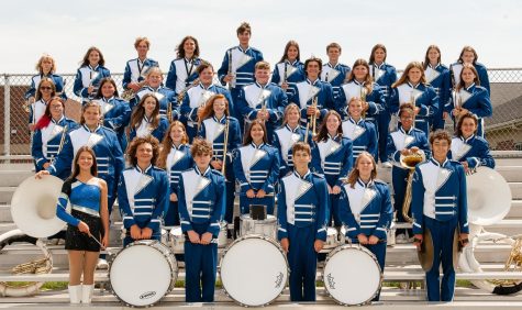 Band students work hard to perform and elevate school spirit