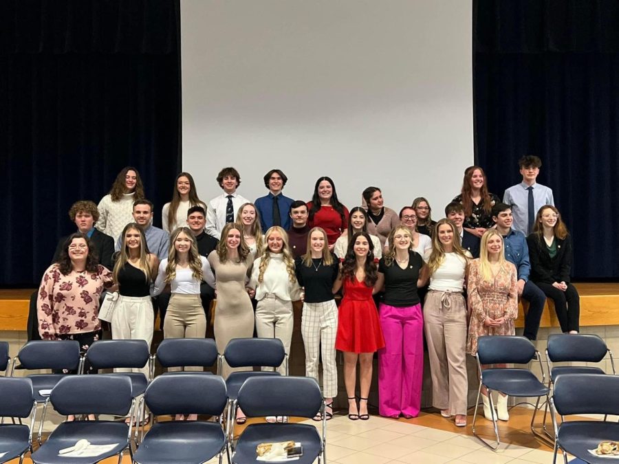 NHS Honors New Inductees for 2023