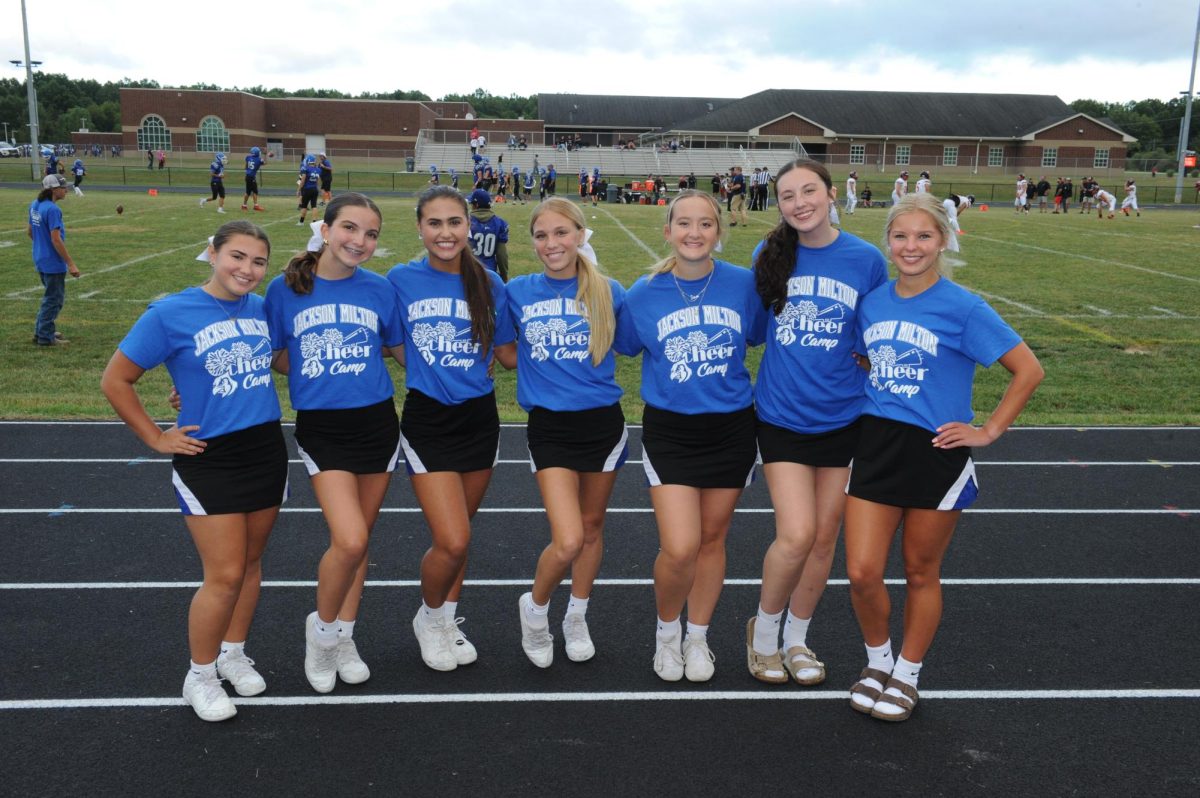 JMHS Cheerleaders CHEER for making the 2026-27 Squads!